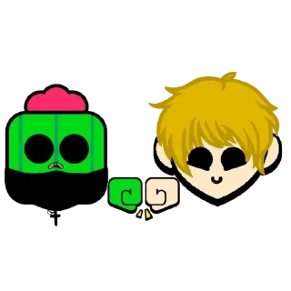🤲 emoji Спайк в маске Telegram sticker 17 of 50