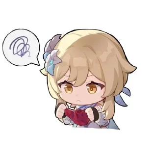 🧐 emoji Люмин Telegram sticker 19 of 45