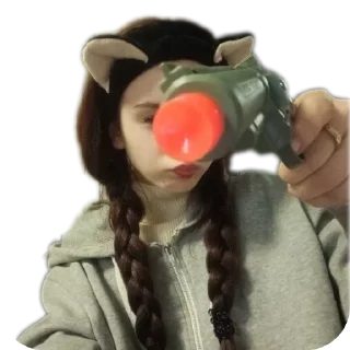 🔫 emoji милона🎀 Telegram sticker 6 of 9