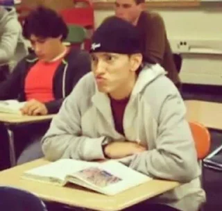 🤓 emoji bae eminem <3 Telegram sticker 6 of 56
