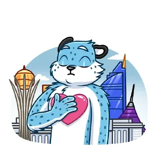 ❤️ emoji Казахстан :: @stickroom Telegram sticker 9 of 18