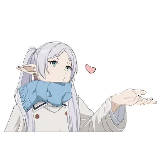 😘 emoji Frieren (@dasein0) Telegram sticker 5 of 120