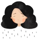 😓 emoji girls Telegram sticker 13 of 16