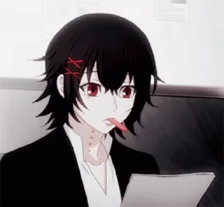 🎑 emoji tokyo ghoul ⁠♡ @phant0mbody Telegram sticker 8 of 28