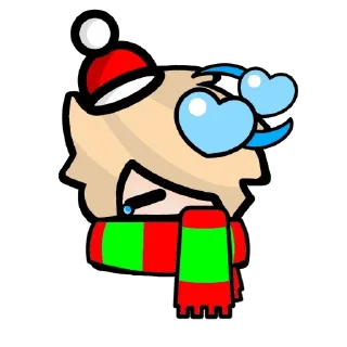 💙 emoji ❄Новогодний Даник⚡ Telegram sticker 5 of 9