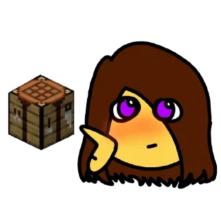 💜 emoji Це що? Telegram sticker 20 of 41