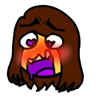 🥵 emoji Це що? Telegram sticker 15 of 41