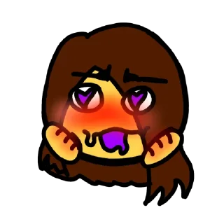 😍 emoji Це що? Telegram sticker 13 of 41