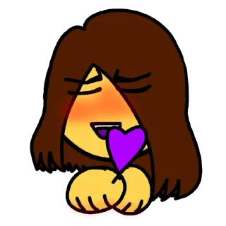 🤎 emoji Це що? Telegram sticker 19 of 41
