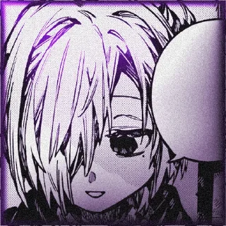 😕 emoji Hanako-kun Telegram sticker 16 of 22