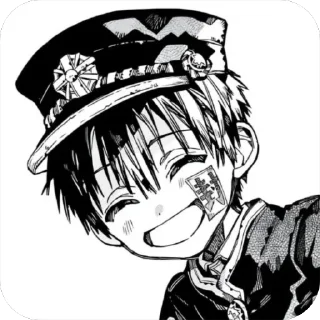 Sticker from Hanako-kun by @Berrynotberry