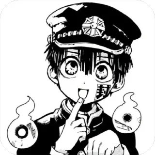 Sticker from Hanako-kun by @Berrynotberry