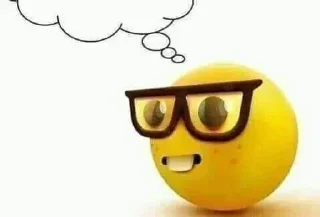🤓 emoji Больше стикеров 👉🏻 @stickertg4 Telegram sticker 4 of 21