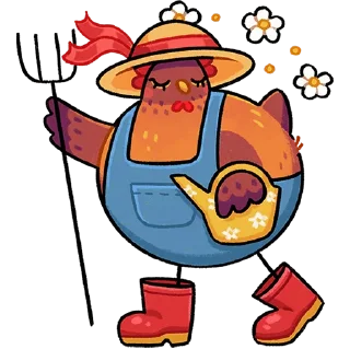 ⭐ emoji Маргаритка без текста @TgSticker Telegram sticker 16 of 48