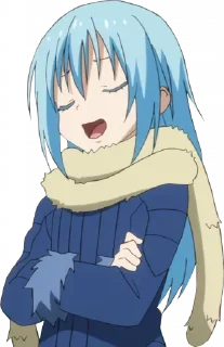 💧 emoji @anime_stickerr Римуру Telegram sticker 20 of 24