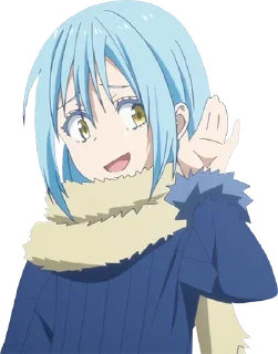 💧 emoji @anime_stickerr Римуру Telegram sticker 18 of 24