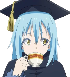 💧 emoji @anime_stickerr Римуру Telegram sticker 24 of 24