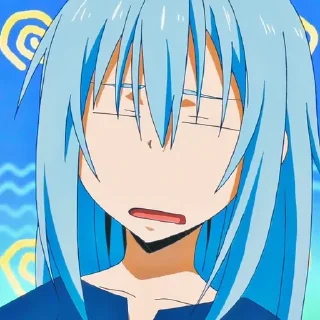 😵‍💫 emoji Римуру @anime_stickerr Telegram sticker 6 of 30
