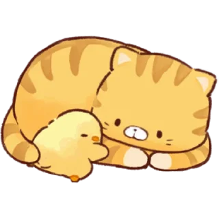 🐱 emoji Soft and Cute Chicks 3 @softandqt Telegram sticker 8 of 24