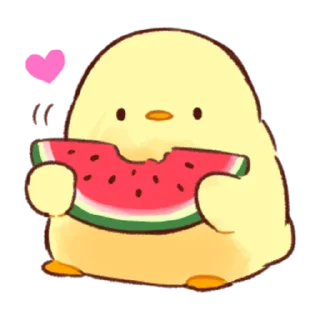 Sticker from Soft and Cute Chicks Summer @softandqt
