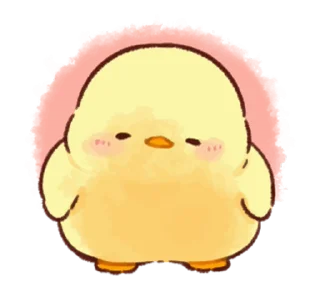 ☺️ emoji Soft and Cute Chicks Animation 3 @softandqt Telegram sticker 20 of 24