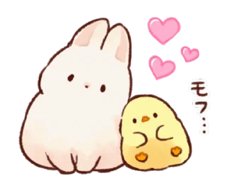 💕 emoji Soft and Cute Chicks Animation 3 @softandqt Telegram sticker 7 of 24