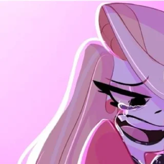 😢 emoji Отель хазбин Telegram sticker 23 of 117