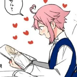 💞 emoji eichi & tori my little meow-meow Telegram sticker 22 of 63