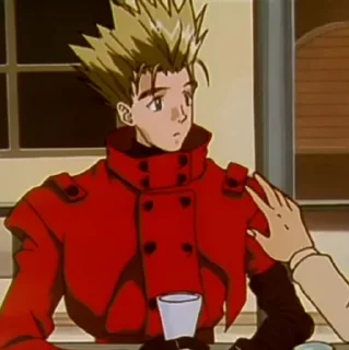 😯 emoji trigun @miasouni Telegram sticker 5 of 120
