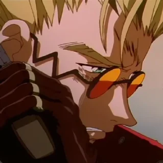 😢 emoji trigun @miasouni Telegram sticker 17 of 120