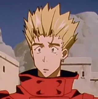 🙁 emoji trigun @miasouni Telegram sticker 9 of 120