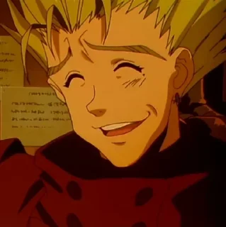 😅 emoji trigun @miasouni Telegram sticker 21 of 120