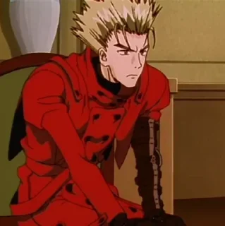 😠 emoji trigun @miasouni Telegram sticker 14 of 120