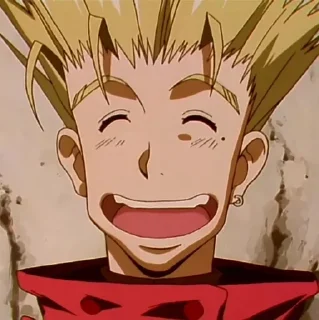 😄 emoji trigun @miasouni Telegram sticker 16 of 120