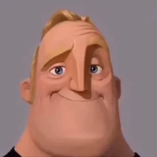 🙂 emoji Mr incredible Telegram sticker 18 of 26