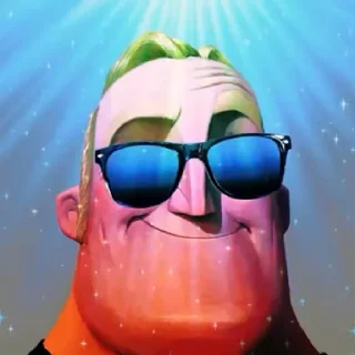 😃 emoji Mr. Incredible Telegram sticker 11 of 16