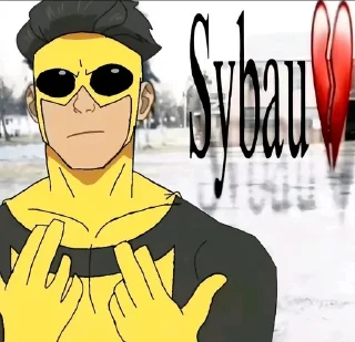 Sticker from Invincible