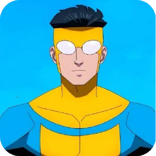 🙂 emoji Invincible Telegram sticker 1 of 33