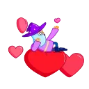 😘 emoji Wizard Telegram sticker 14 of 31