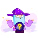 🤷‍♀️ emoji Wizard Telegram sticker 19 of 31