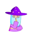 🤫 emoji Wizard Telegram sticker 17 of 31