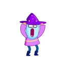 Sticker from Wizard