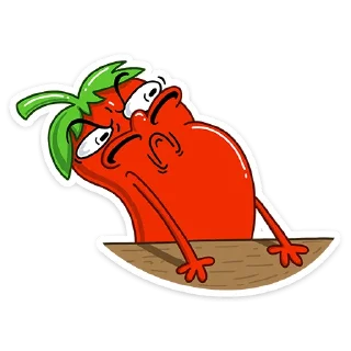 😳 emoji Перец (@TgSticker) Telegram sticker 15 of 48