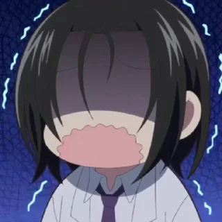 Sticker from mori ougai wan