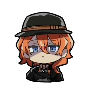 Sticker from Chibi bsd @LIsha_no