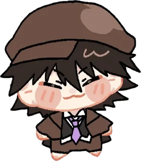Sticker from BSD Chibi ~ @sicrime