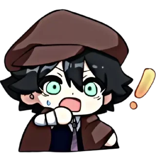Sticker from Bsd chibi stickers