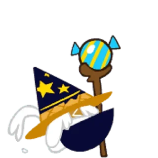 🧙 emoji Wizard Cookie! Telegram sticker 18 of 44