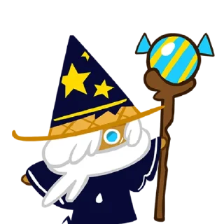 🧙 emoji Wizard Cookie! Telegram sticker 6 of 44