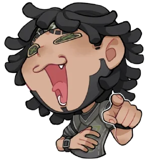 Sticker from Anniversary  乱爬的老泽西  @identityVGOGO